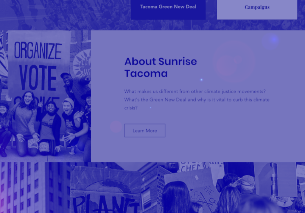 Sunrise Movement thumbnail - link to website